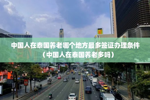 中国人在泰国养老哪个地方最多签证办理条件（中国人在泰国养老多吗）  第1张