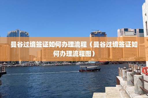 曼谷过境签证如何办理流程（曼谷过境签证如何办理流程图）  第1张