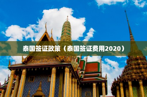 泰国签证政策（泰国签证费用2020）  第1张