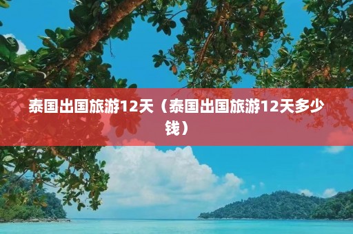 泰国出国旅游12天（泰国出国旅游12天多少钱）