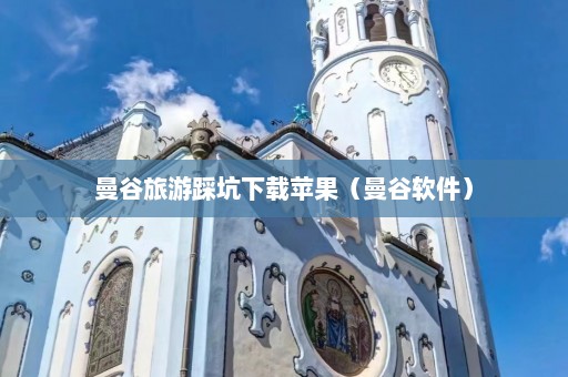 曼谷旅游踩坑下载苹果（曼谷软件）