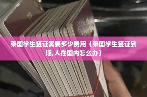 泰国学生签证需要多少费用（泰国学生签证到期,人在国内怎么办）  第1张