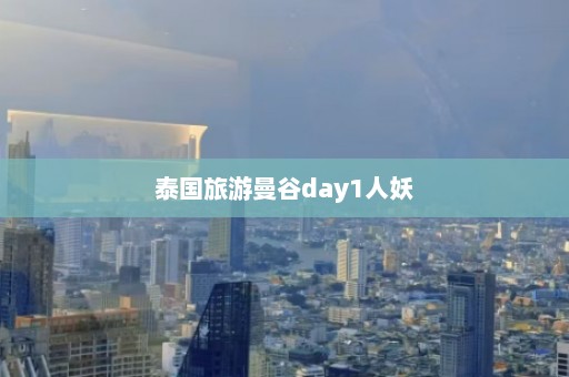 泰国旅游曼谷day1人妖  第1张