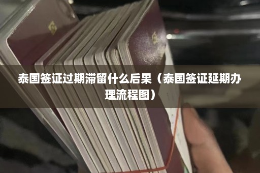 泰国签证过期滞留什么后果（泰国签证延期办理流程图）  第1张