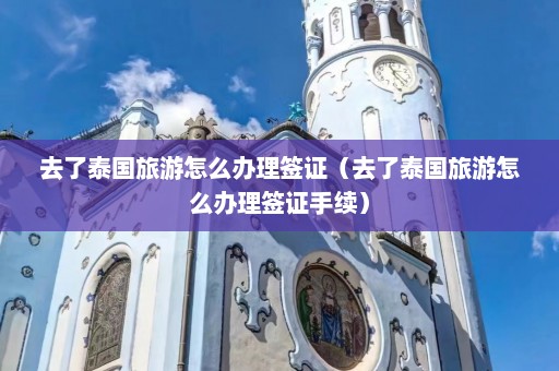 去了泰国旅游怎么办理签证（去了泰国旅游怎么办理签证手续）