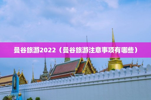 曼谷旅游2022（曼谷旅游注意事项有哪些）  第1张