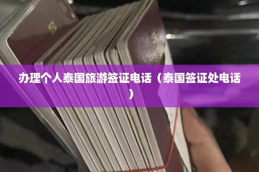 办理个人泰国旅游签证电话（泰国签证处电话）  第1张