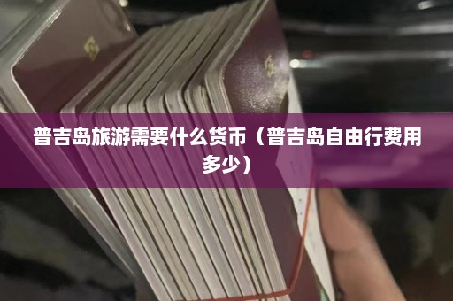 普吉岛旅游需要什么货币（普吉岛自由行费用多少）  第1张