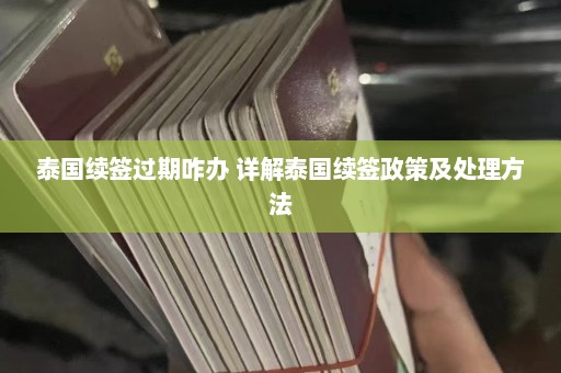 泰国续签过期咋办 详解泰国续签政策及处理方法  第1张