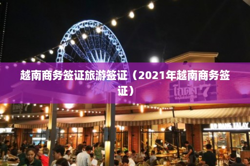 越南商务签证旅游签证（2021年越南商务签证）  第1张