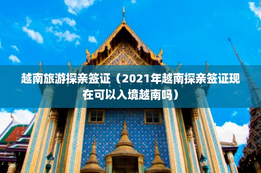 越南旅游探亲签证（2021年越南探亲签证现在可以入境越南吗）  第1张