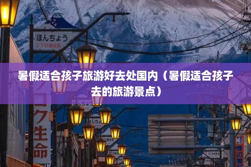 暑假适合孩子旅游好去处国内（暑假适合孩子去的旅游景点）