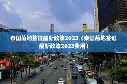 泰国落地签证最新政策2023（泰国落地签证最新政策2023费用）  第1张