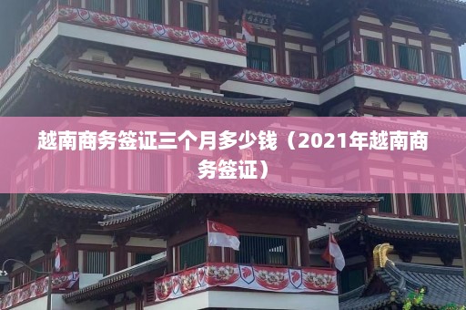 越南商务签证三个月多少钱（2021年越南商务签证）