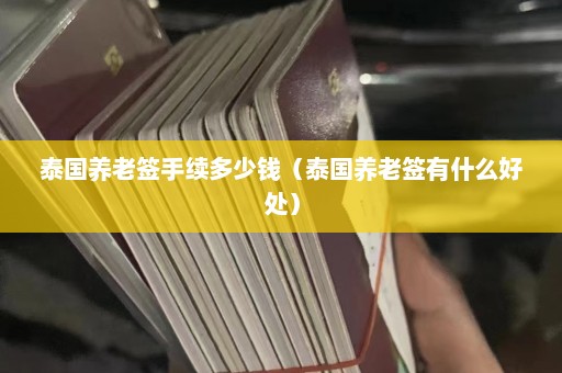 泰国养老签手续多少钱（泰国养老签有什么好处）  第1张