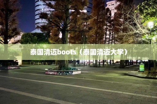 泰国清迈boots（泰国清迈大学）