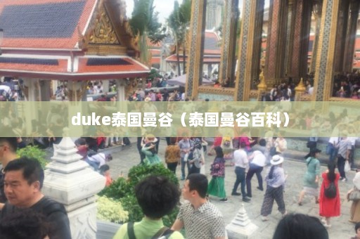 duke泰国曼谷（泰国曼谷百科）  第1张