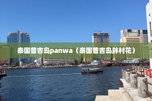 泰国普吉岛panwa（泰国普吉岛胖村花）  第1张